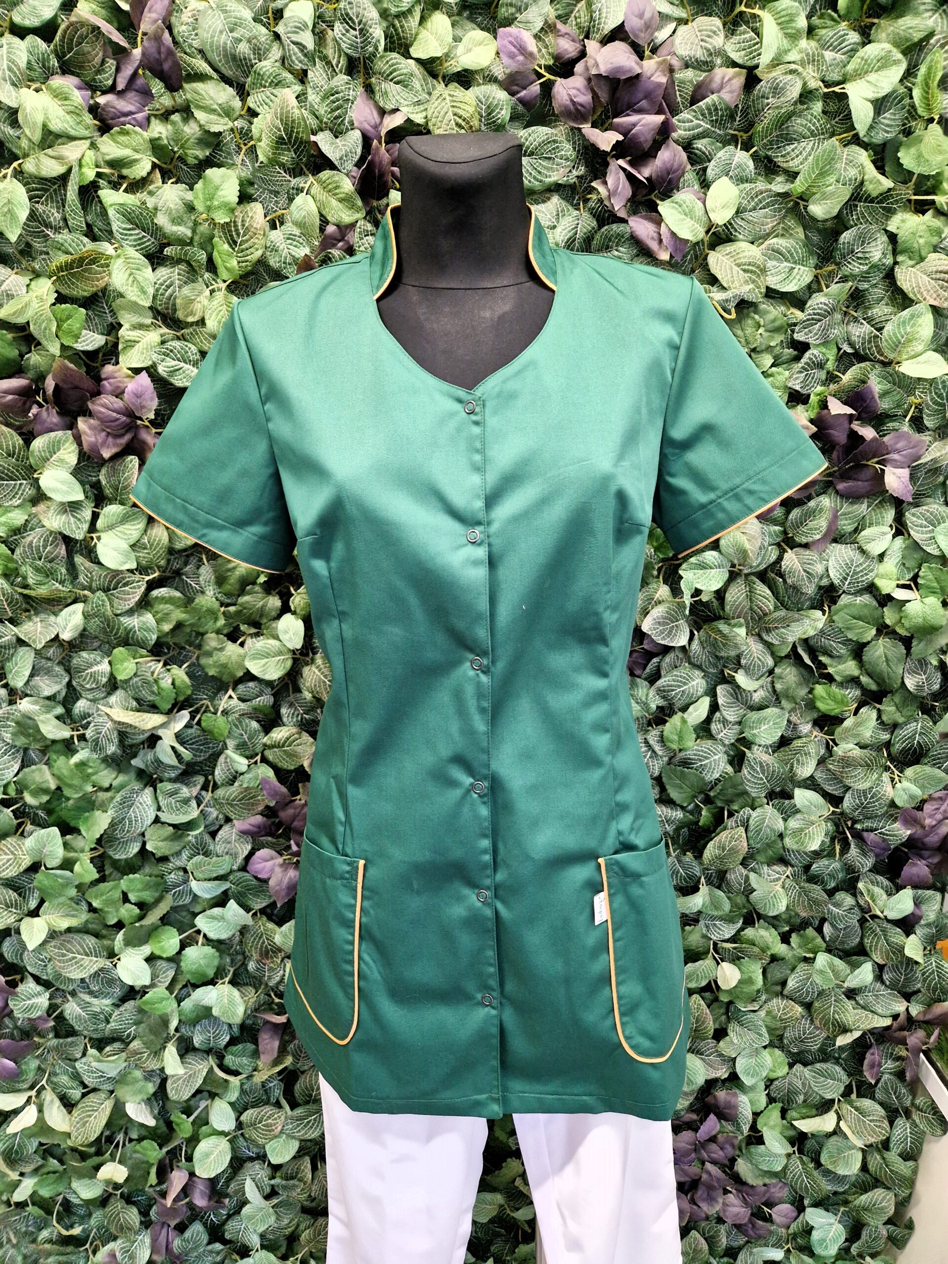 ANGOG FARTUCH FK-02 napy biały czarny zielony, czerwony - obrazek 6