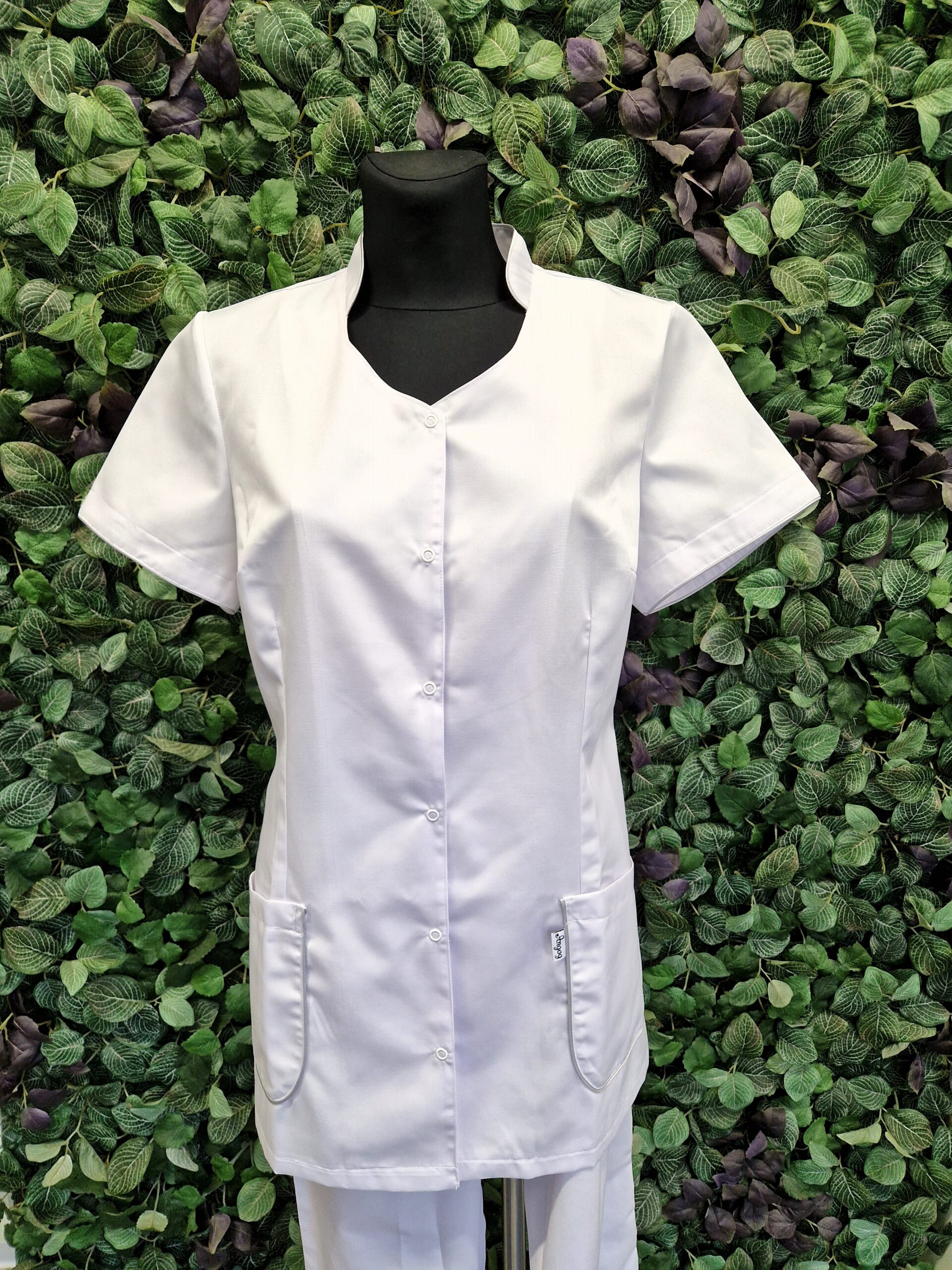 ANGOG FARTUCH FK-02 napy biały czarny zielony, czerwony - obrazek 11