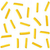 RURKI INIEKCYJNE DO PAZNOKCI ŻÓŁTE 1szt