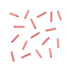 RURKI INIEKCYJNE DO PAZNOKCI RÓŻOWE 1szt