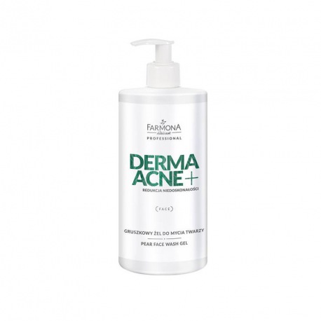 Farmona DA+ GRUSZKOWY ŻEL DO MYCIA TWARZY 500ml DERMA ACNE+