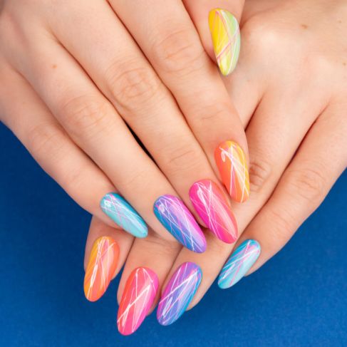 SEMILAC SEMI ART UV GEL 002 WHITE 5ml - obrazek 4