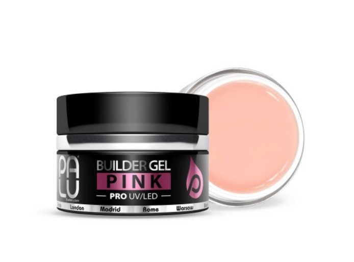 PALU BUILDER GEL PINK 30g gęsty, jednofazowy