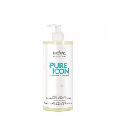 PURE ICON WODA MICELARNA 500ml do demakijażu twarzy i oczu