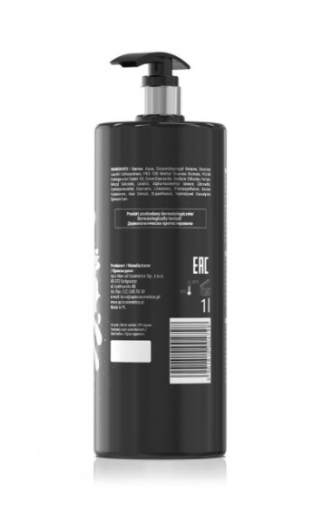 4798 NIGHT FEVER NAWILŻAJĄCY PERFUMOWANY ŻEL DO MYCIA CIAŁA, 1l - obrazek 2