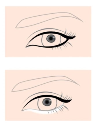 Biała kredka do oczu do brwi i makijażu permanentnego Soft White Eyeliner Pencil - obrazek 4