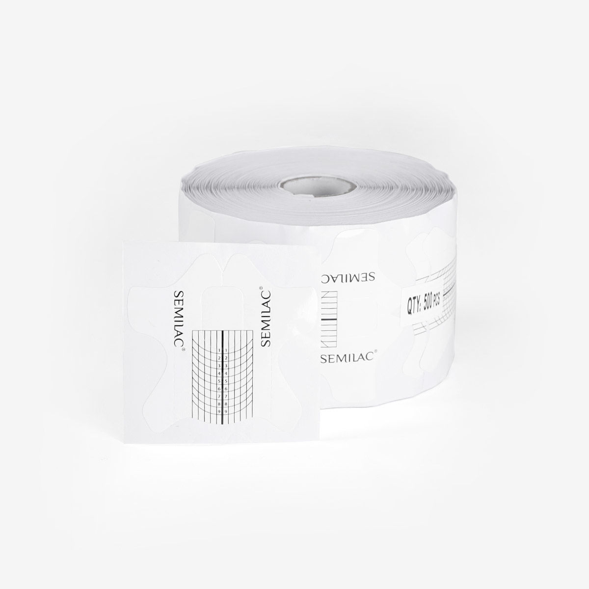 SEMILAC SHAPER WIDE NAIL FORMS - 500 SZT. - obrazek 5