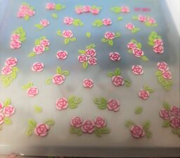 Naklejki – kolorowe, romantyczne, ślubne kwiatki