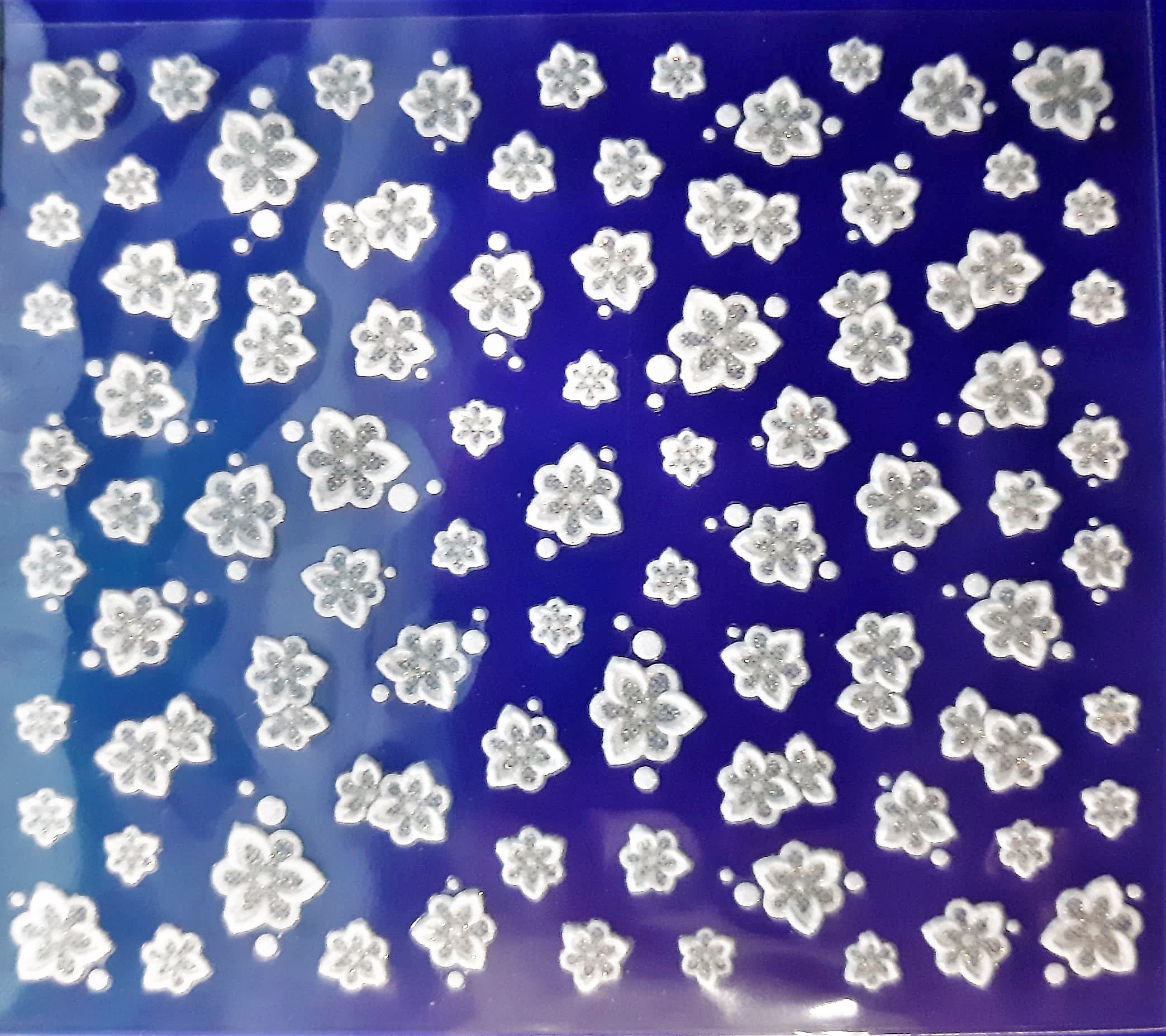 Naklejki - kolorowe, romantyczne, ślubne kwiatki