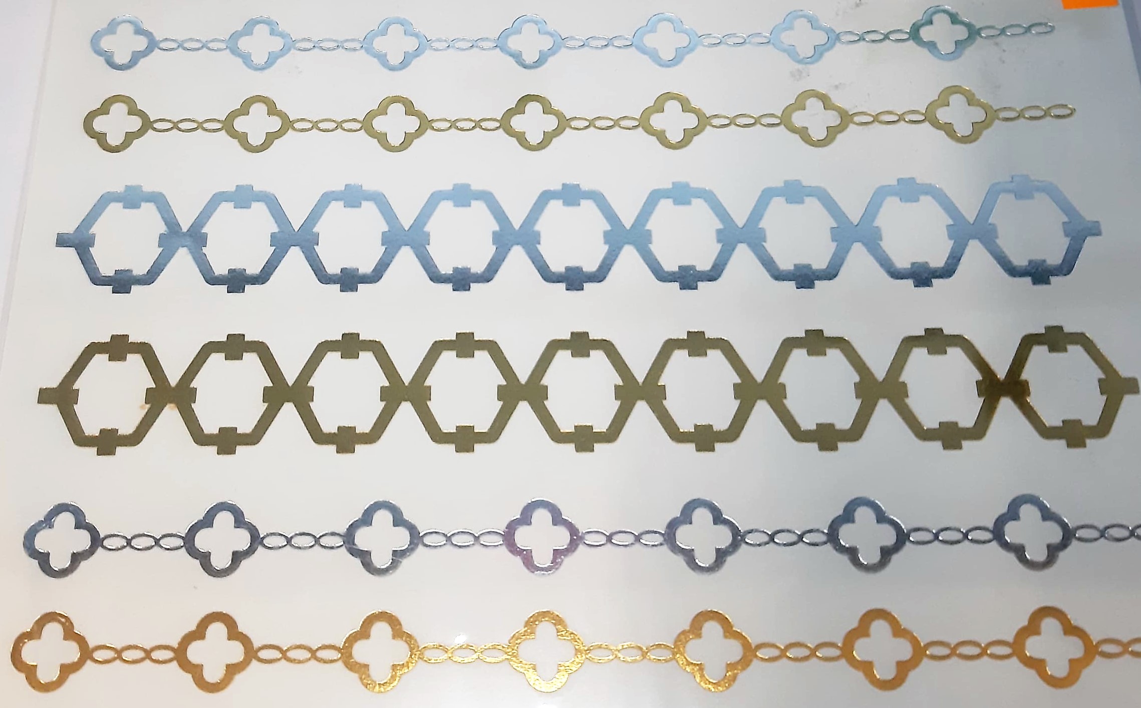 Blink METALLIC TEMPORART TATTOOS- TATUAŻ METALICZNY WODOODPORNY zmywalny 140