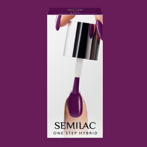 SEMILAC ONE STEP HYBRID S760 HYACINTH VIOLE 5ml 3w1