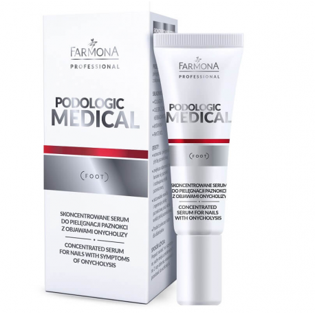 PODOLOGIC MEDICAL Skoncentrowane serum do pielęgnacji paznokci z objawami onycholizy Farmona Professional 15ml