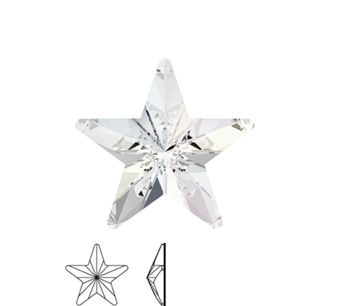 SWAROVSKI 2816 GWIAZDKA AB OPALIZUJĄCE 1szt - obrazek 6