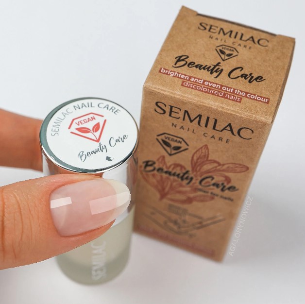 SEMILAC ODŻYWKA BEAUTY CARE 7ml blask i wyrównanie kolorytu - obrazek 3