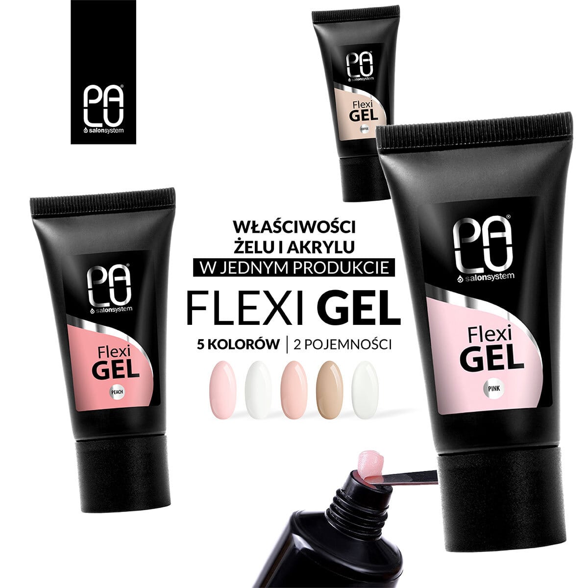 PALU FLEXI GEL PEACH 30ml - obrazek 2