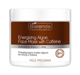 Maska algowa – Z KOFEINĄ 160g energetyzująca