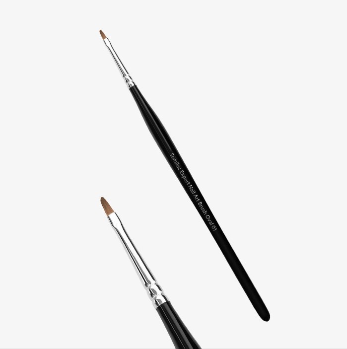 SEMILAC PĘDZEL GEL BRUSH OVAL 01