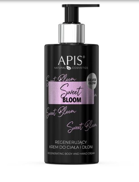 6938 SWEET BLOOM BALSAM DO CIAŁA 300ml REGENERUJĄCY ZE SREBRNĄ DROBINĄ