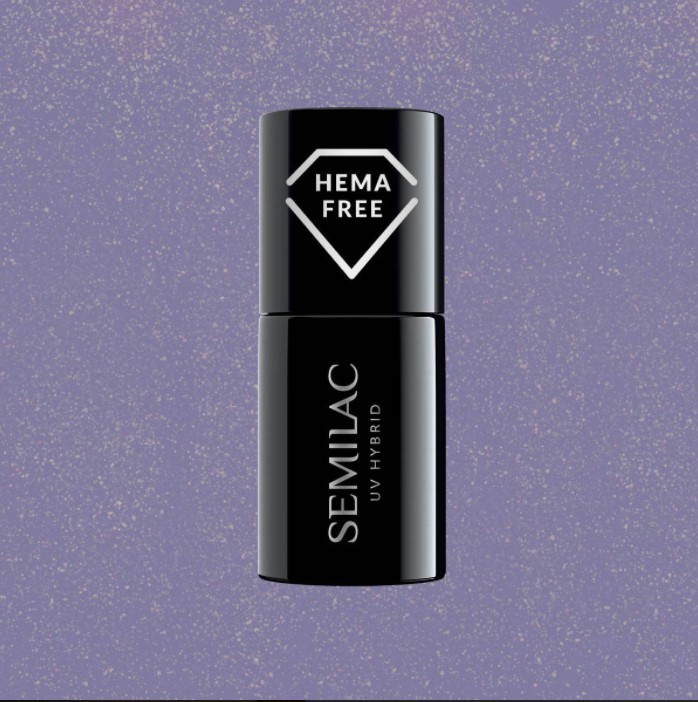 SEMILAC LAKIER HYBRYDOWY 7ml 379 SHIMMER STONE SAPHIRRE