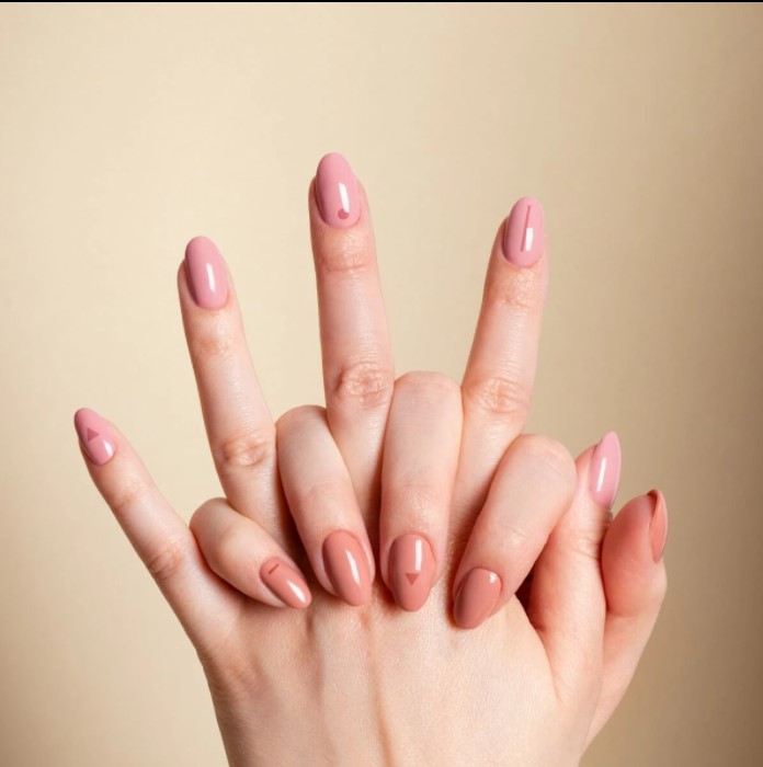 SEMILAC LAKIER HYBRYDOWY 7ml 585 CARAMEL TAN Naked nails - obrazek 3