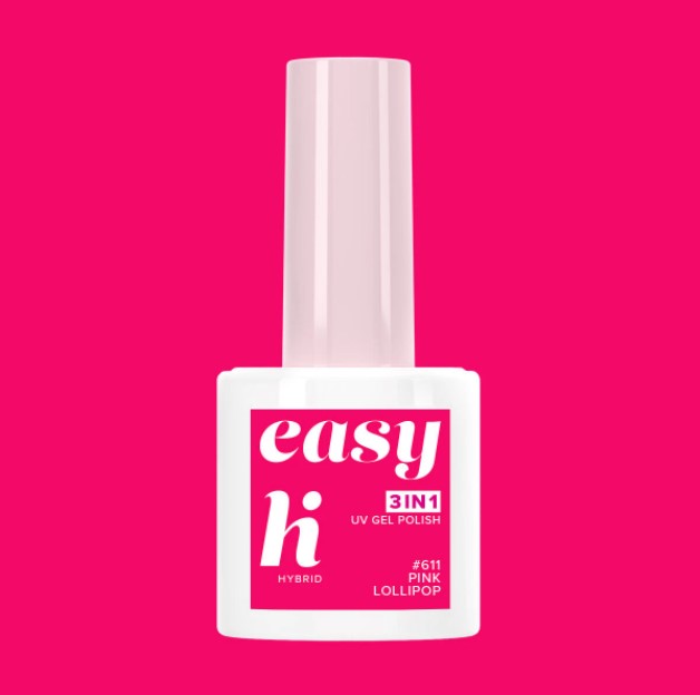 #611 HI HYBRID EASY 3w1 5ml PINK LOLLIPOP EASY LUNAPARK - obrazek 2