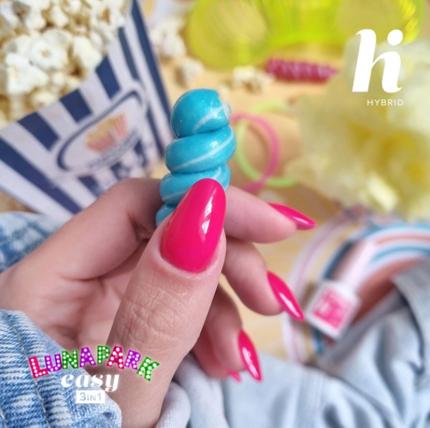 #611 HI HYBRID EASY 3w1 5ml PINK LOLLIPOP EASY LUNAPARK - obrazek 3