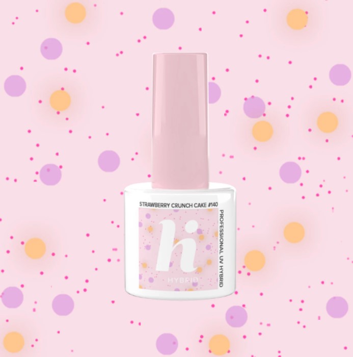 HI HYBRID #140 STRAWBERRY CRUNCH 5ml DONUTS - obrazek 4