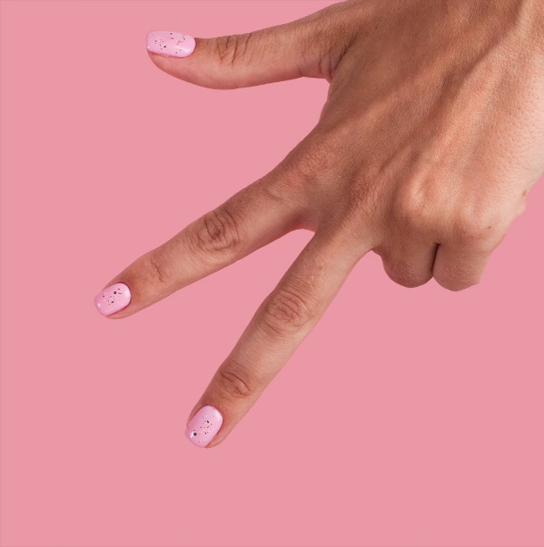 SEMILAC LAKIER HYBRYDOWY TOP NO WIPE 7ml T24 TERAZZO LASTRYKO - obrazek 4