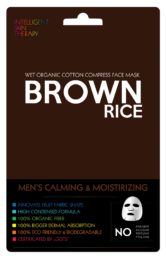 BEAUTY FACE IST EKSPRESOWA MASKA KOMPRES MEN BROWN RICE łagodząco-nawilżająca z brązowym ryżem