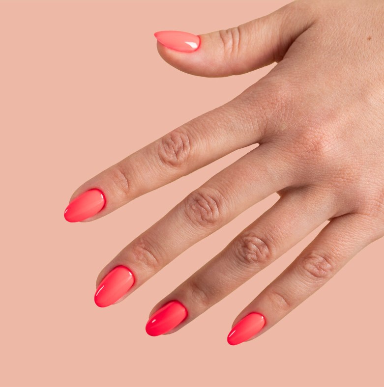 SEMILAC LAKIER HYBRYDOWY 7ml 445 TROPICAL FLAMINGO NEONZ - obrazek 2