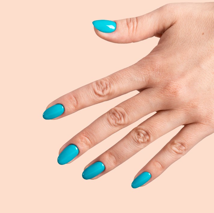 SEMILAC LAKIER HYBRYDOWY 7ml 449 CAPTAIN`S BLUE NEONZ - obrazek 2