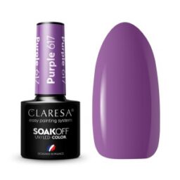 CLARESA LAKIER HYBRYDOWY 5g PURPLE 617
