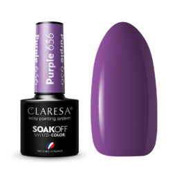 CLARESA LAKIER HYBRYDOWY 5g PURPLE 636