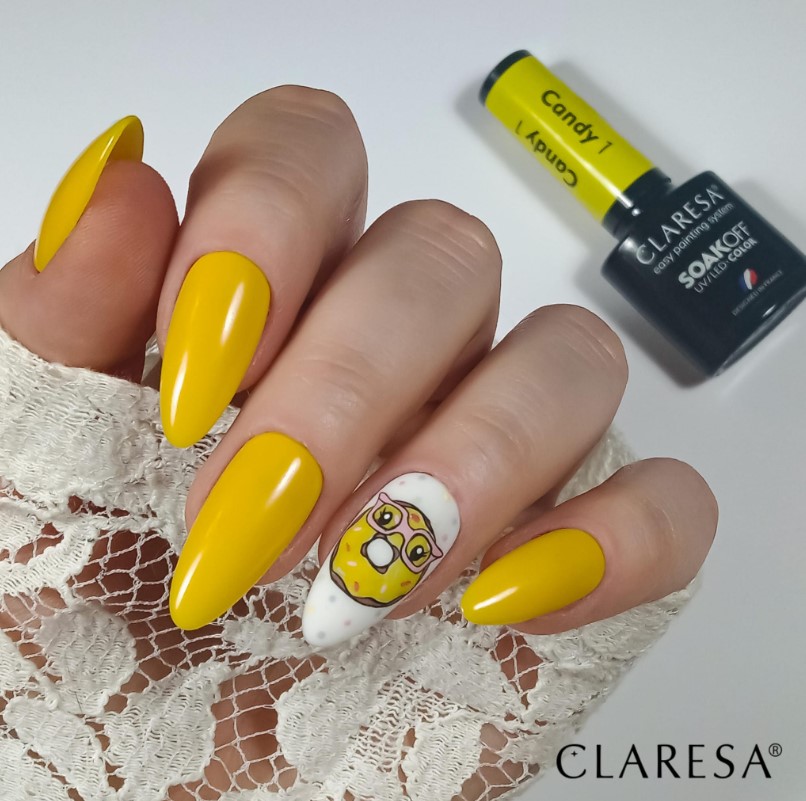 CLARESA LAKIER HYBRYDOWY 5g CANDY 1 - obrazek 4