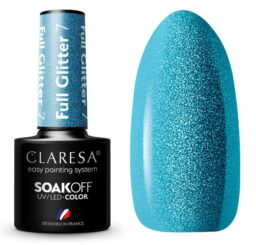 CLARESA LAKIER HYBRYDOWY 5g FULL GLITTER 7