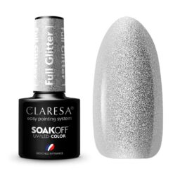 CLARESA LAKIER HYBRYDOWY 5g FULL GLITTER 1
