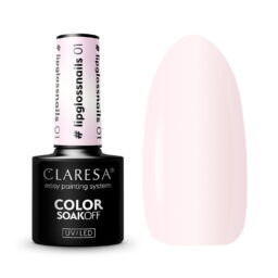 CLARESA LAKIER HYBRYDOWY 5g #LIPGLOSSNAILS 01