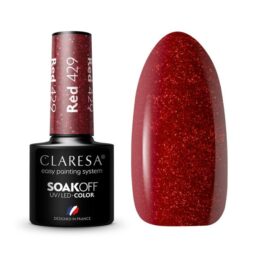CLARESA LAKIER HYBRYDOWY 5g RED 429