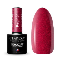 CLARESA LAKIER HYBRYDOWY 5g RED 434