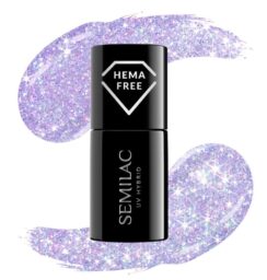 SEMILAC LAKIER HYBRYDOWY 7ml 241 OCAN FLOWER SEAQUEEN flash