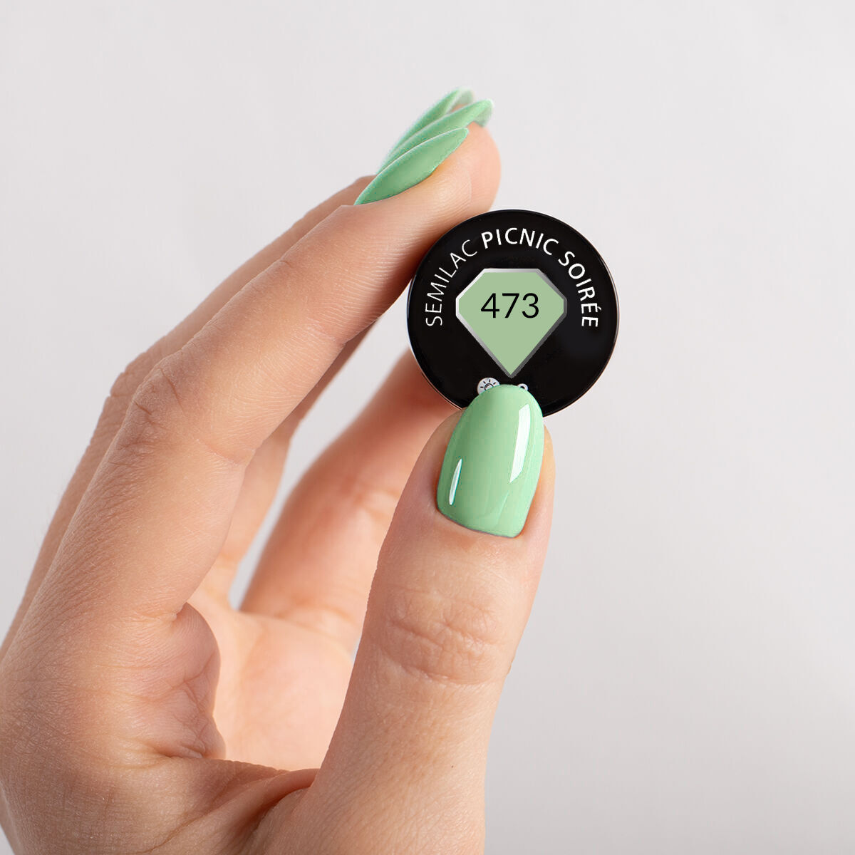 SEMILAC LAKIER HYBRYDOWY 7ml 473 PICNIC SOIREE - obrazek 2