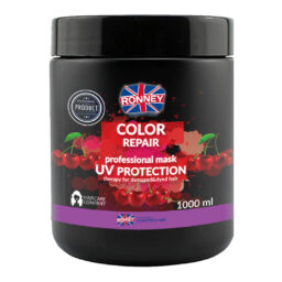 RONNEY COLOR REPAIR MASKA 1000ml wiśniowa do włosów farbowanych