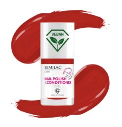 SEMILAC LAKIER KLASYCZNY Z ODŻYWKĄ 2w1 BREATHable TECHnology 7ml 017