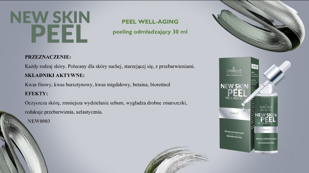 NEW SKIN PEEL WELL-AGING PEELING ODMŁADZAJĄCY 30ml - obrazek 2