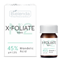 X-FOLIATE BASIC 45%MANDELIC ACID PH 1,5% KWAS MIGDAŁOWY