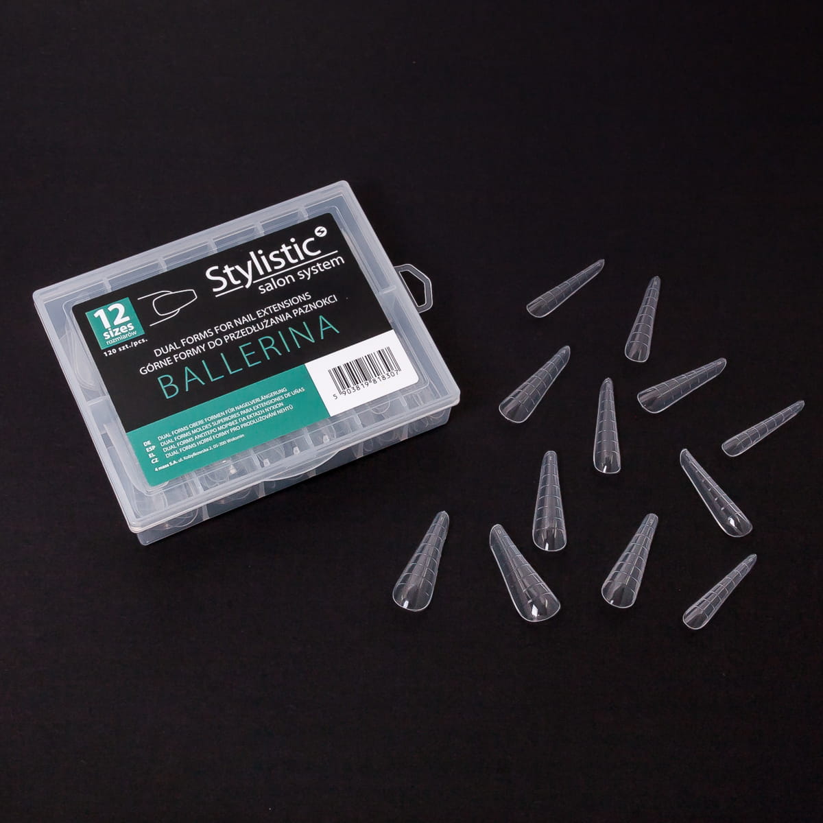 STYLISTIC FORMY DUAL FORM 120szt BALLERINA formy górne - obrazek 3