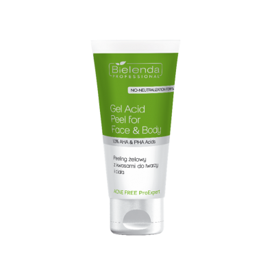 ACNE FREE PRO EXPERT PEELING ŻELOWY Z KWASAMI DO TWARZY I CIAŁA 150ML