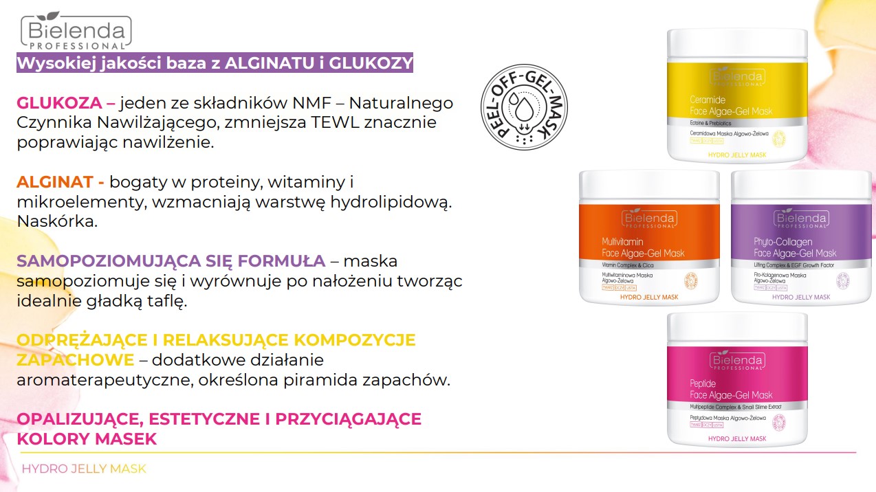 IS HYDRO JELLY MASK Odżywcza maska algowo–żelowa Ceramidy & Prebiotyki, puszka 190g - obrazek 15