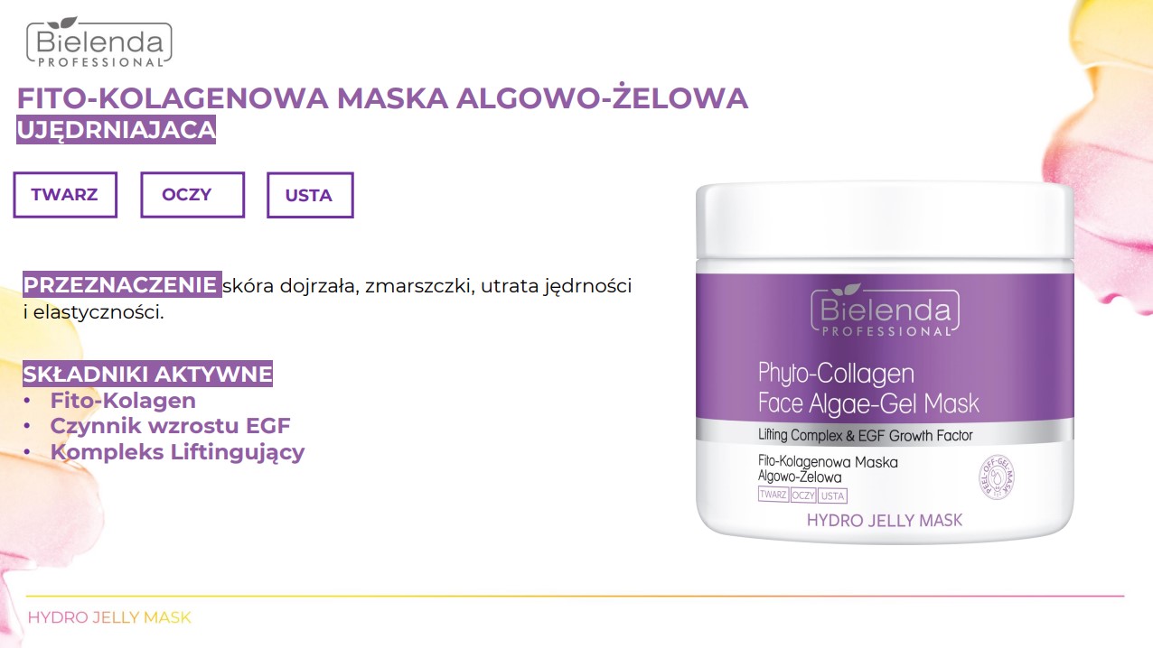 IS HYDRO JELLY MASK Odżywcza maska algowo–żelowa Ceramidy & Prebiotyki, puszka 190g - obrazek 8