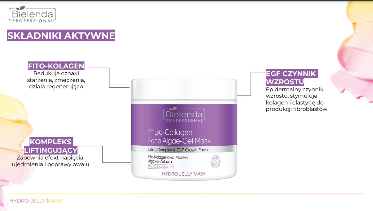 IS HYDRO JELLY MASK Odżywcza maska algowo–żelowa Ceramidy & Prebiotyki, puszka 190g - obrazek 7